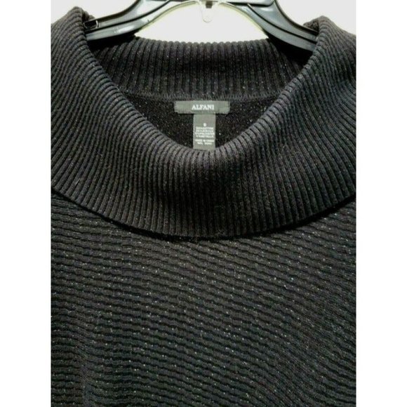 ALFANI | Black | Long Sleeve | Sweater Dress | Size Small - fits 8/10 nicely - Picture 3 of 5